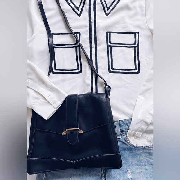 Vintage leather purse from the 60s - Picture 3 of 7